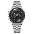 Professional Chronograph 42 – Black Dial | Steel Bracelet & Tachymeter Bezel