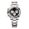 Racing Chronograph 40 – Black Dial | Silver Tone Case & Tachymeter Bezel