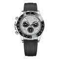 Chronograph 40 – Meteorite Dial | Steel Case & Black Strap